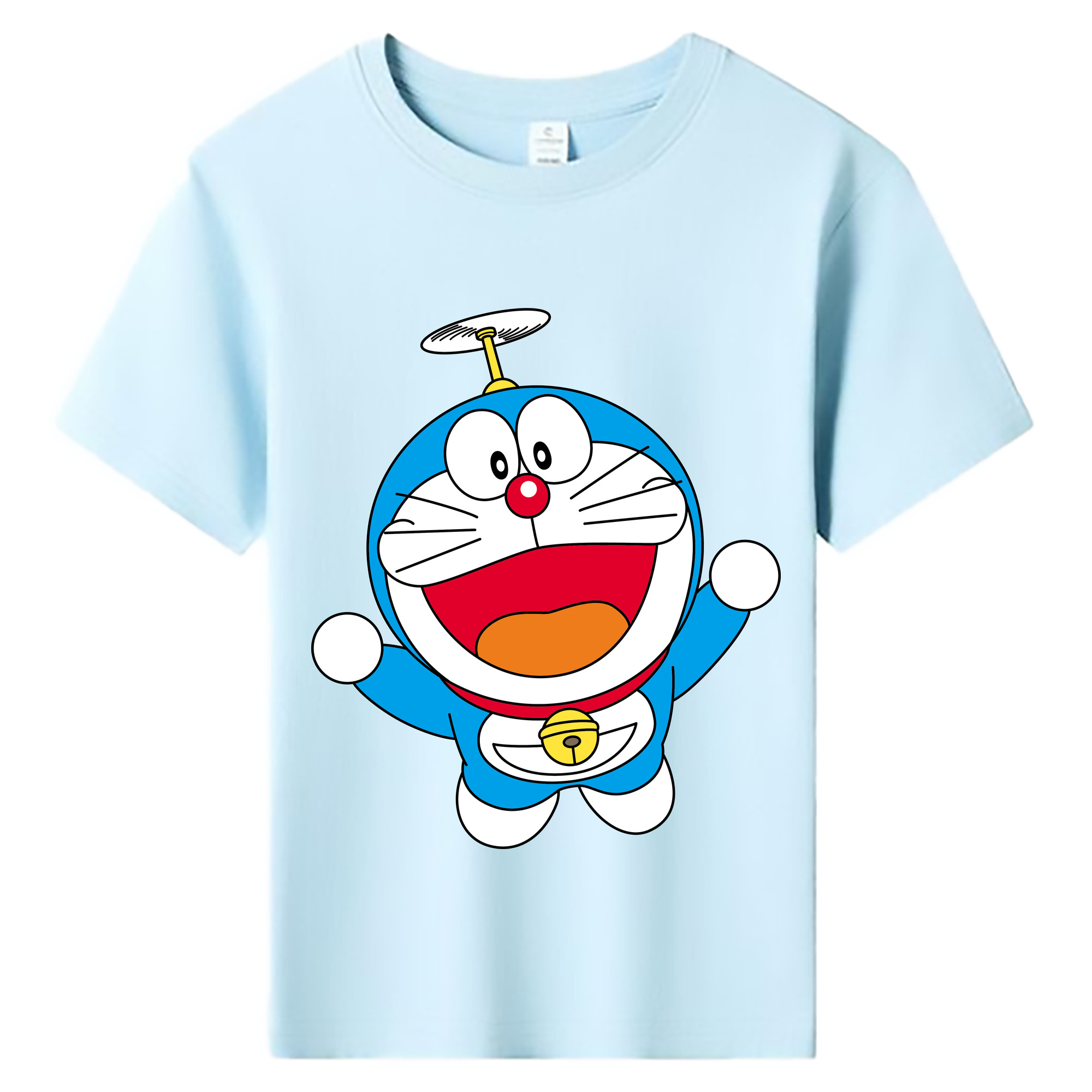 （画像用） ドラえもん Doraemon 綿100％キッズTシャツ（フロントプリント）